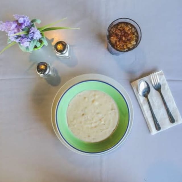 New England Clam Chowder.