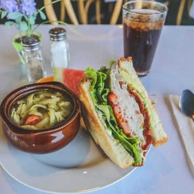 Soup & Half Sandwich.