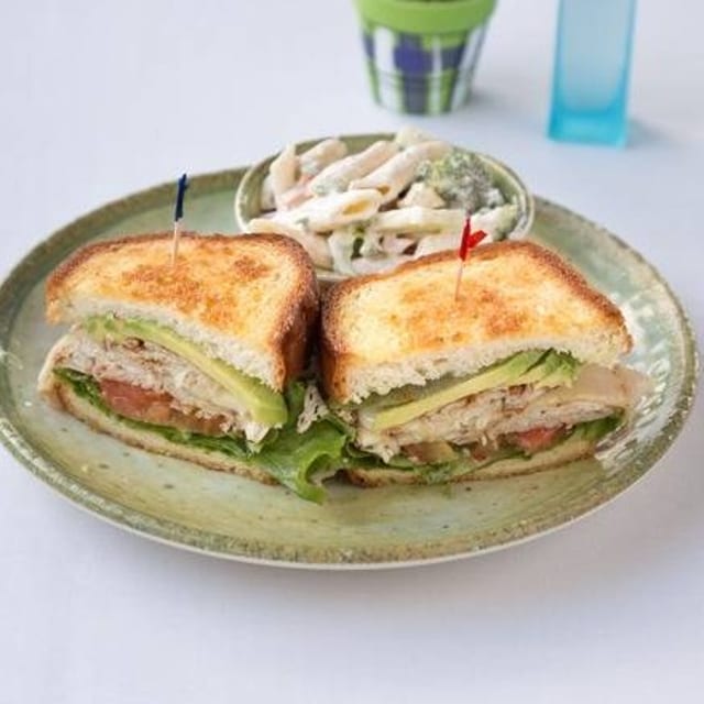 Turkey Melt Sandwich.